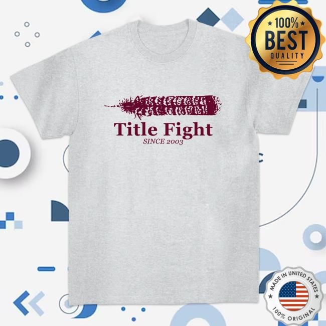 Free Divide Merch Title Fight Feather Shirt