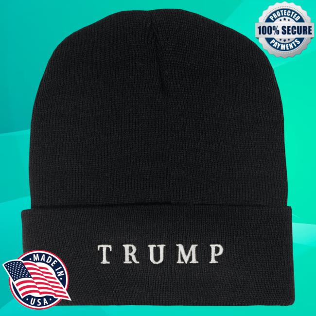Official Donald Trump Merch Store Donald Trump Winter Beanie Hat Royal Donald Trump Apparel Clothing Shop DonaldTrump