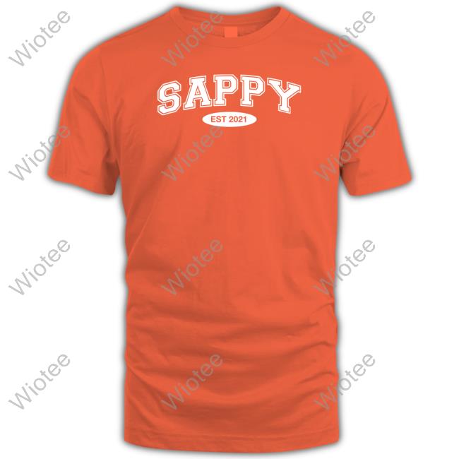 Official Sappy Seals Collegiate Sappy Est 2021 T-Shirt Sappy Seals Shop Collegiate Sappy Est 2021 Shirt