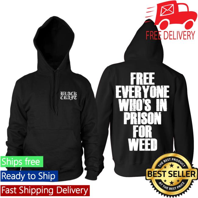 Blackcraft Cult Clothing Store BlackcraftCult Free Everyone-Black Crewneck Sweatshirt