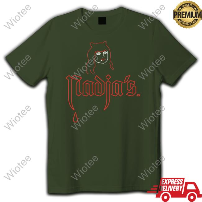Official What We Do In The Shadows Nadja's Club Tee Shirt Official What We Do In The Shadows Merch What We Do In The Shadows Nadja's Club Tee Shirt Fxnetworks