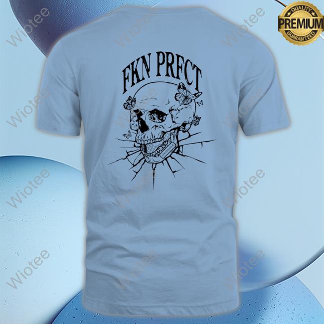 Official Fkn Prfct Shop FKN Butterflies - White Hoodie Official Fkn Prfct Shop FKN Butterflies - White Tee Shirt
