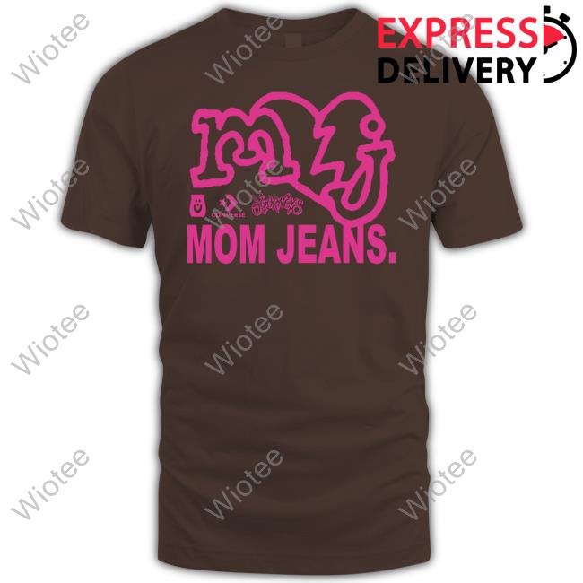 Mom Jeans Yellow Logo T-Shirt Official Mom Jeans Yellow Logo Shirt