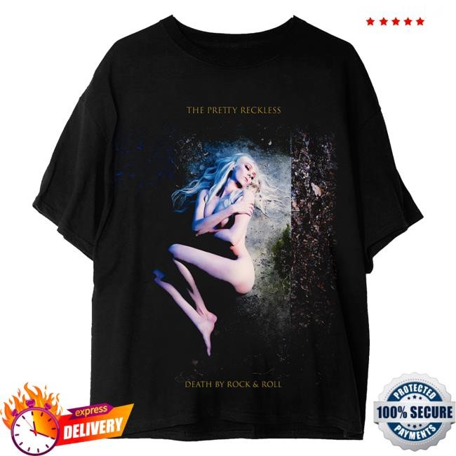 Death by Rock & Roll Album Short Sleeve Tee The Pretty Reckless