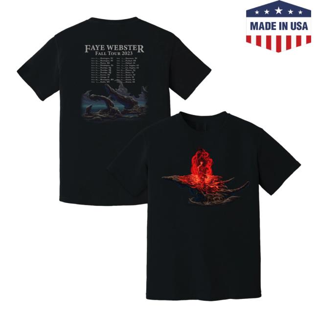 Official Kf-Merch Faye Webster Fantasy Tour 2023 Shirt New