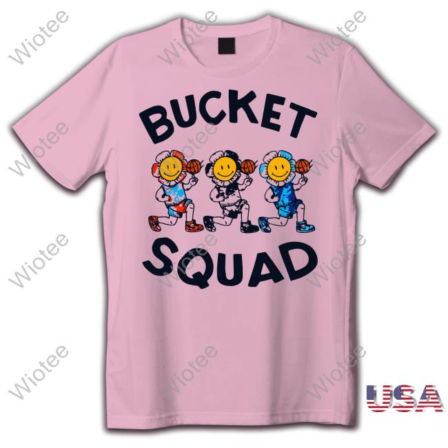 Youth Tie Dye Flower Team Bucket Squad Sweatshirt