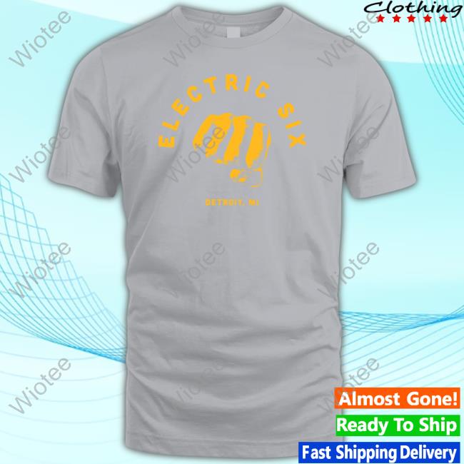 Official Ran Touring Merch Electric Six Fist Top Tee Official Ran Touring Merch Electric Six Fist Top Tee