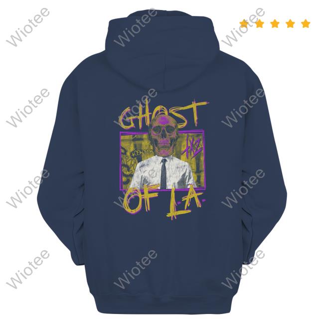 Official Ghost Of La Hoodie Ghost Of La Hoodies