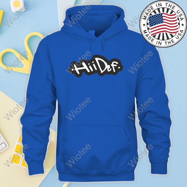 Hii-Def Shop Store Merch 3M Reflective Logo New Shirt Official Hii-Def Shop Store Merch 3M Reflective Logo Tshirt