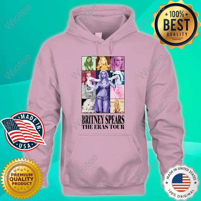 Official Abeardedhero Britney Spears The Eras Tour T Shirt Britney Spears The Eras Tour Tee