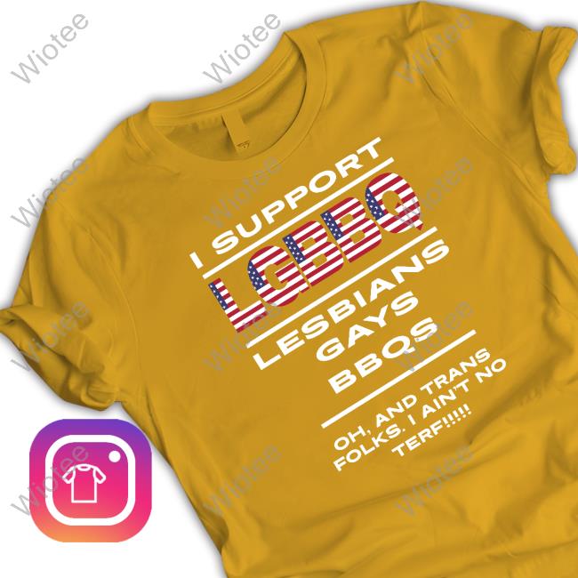 Keisha I Support Lgbbq Lesbians Gays Bbqs Shirt