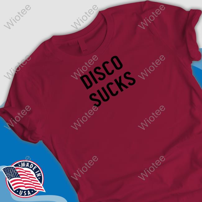 Disco Sucks Limited Edition Hoodie Rich Carey Disco Sucks Hooded Sweatshirt Disco Demolition