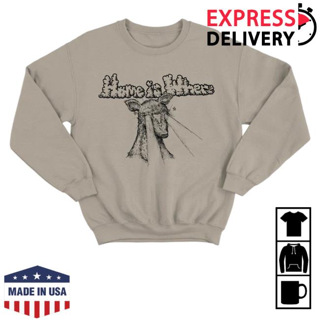 Down Right Merch Home Is Where - Deer Long Sleeve Shirt