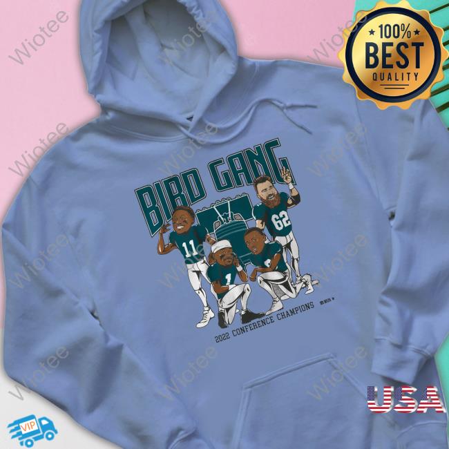 Bird Gang 2022 Conference Champions Caricatures T Shirts Bird Gang Philadelphia Conference Champions Caricatures TankTop