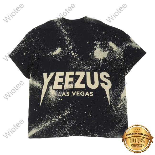 Official Justin Reed Kanye West Yeezus Las Vegas Space Lady Merch Shirt Black Justinreed