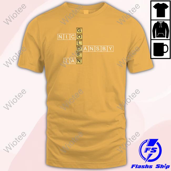 Official Obvious Shirts Merch Nico Dansby Ian Golden Crossword Shirt