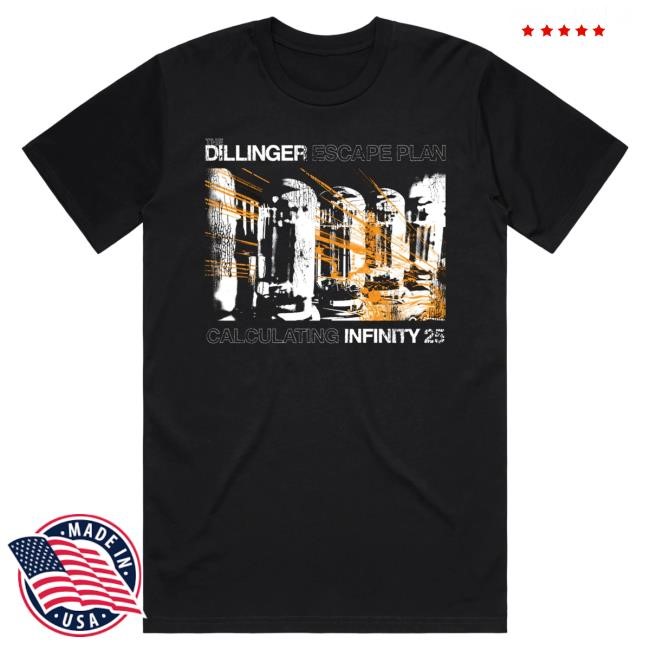 Official Sumerian Records Merch Store The Dillinger Escape Plan - 25Th Anniversary T-Shirts Official Sumerian Records Merch Store The Dillinger Escape Plan - 25Th Anniversary Tshirt