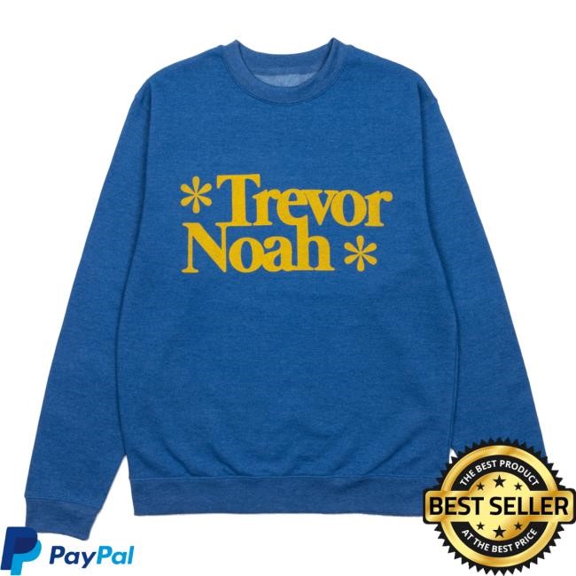 Trevor Noah Shop - Top Drawer Merch | Retro Logo Retro Crewneck Sweatshirt- Blue