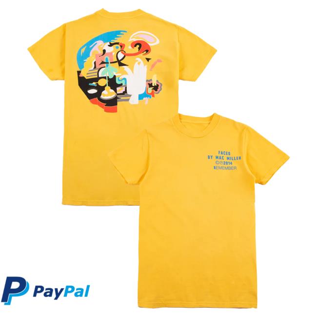 Official Mac Miller Merch Store Mac Miller Faces T Shirt Mac Miller Clothing Apparel Shop MacMiller