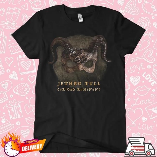 Jethro Tull Official Merch Store Jethro Tull - 'Curious Ruminant' T Shirt