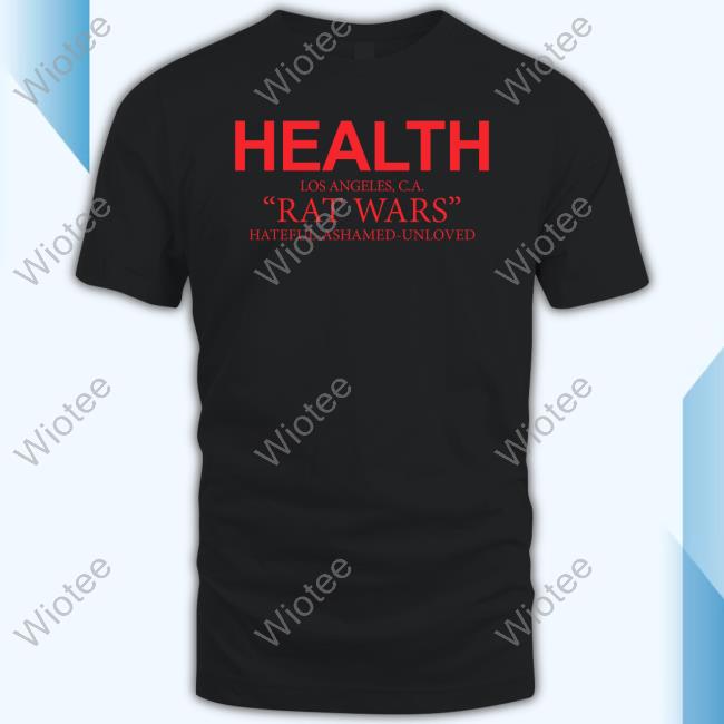 Official Health Sicko Black Tee