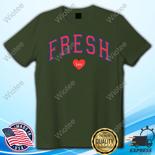Official Fresh Love Varsity T Shirt