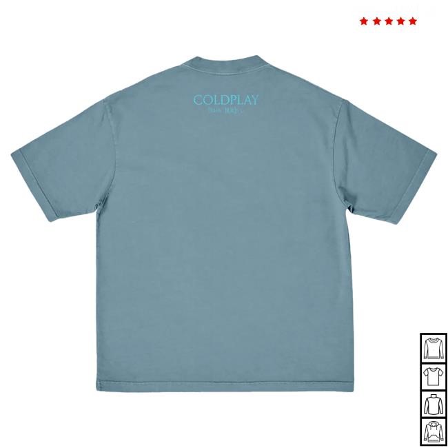 Official Coldplay Merch Store Shop Coldplay i LOVE WHO i LOVE Attractive Shirt Cold Play