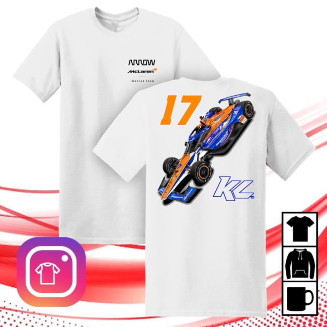 Kyle Larson Official Online Store Merch Kl17 Hendrickcars.Com Car Design- Adult T-Shirt