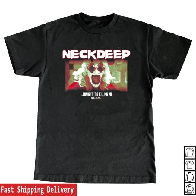 Official Neck Deep Merch Store NeckDeep The Horrifier Shirt New
