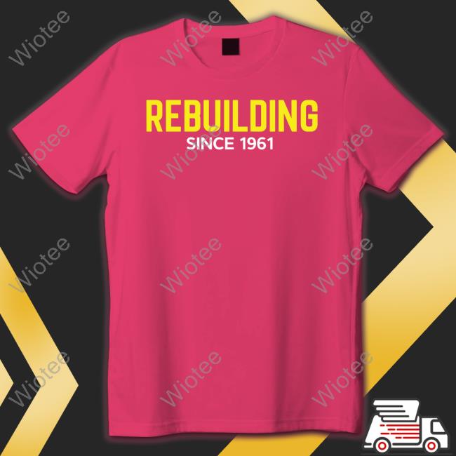 Official Vikings Minnesota Rebuilding Since 1961 T Shirt
