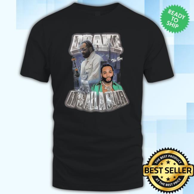 Kevin Gates Drake It's All A Blur Tee Shirt Official Drake It's All A Blur Tee