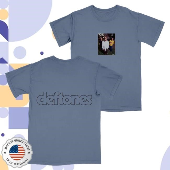 official deftones shop band photo tee