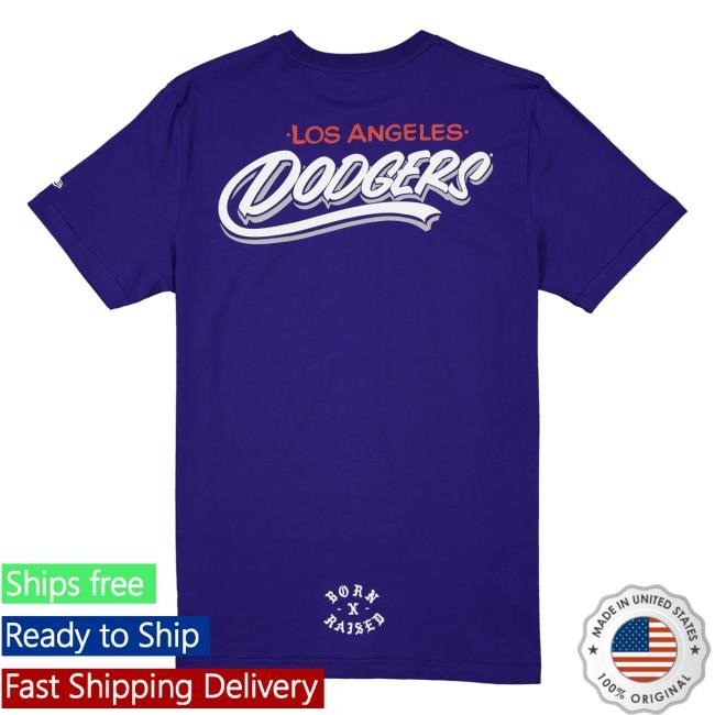 Official Born X Raised Merch Store Shop Born X Raised + Dodgers Signpainter T Shirt: Blue BornXRaised Official Born X Raised Merch Store Shop Born X Raised + Dodgers Signpainter Shirts: Blue BornXRaised