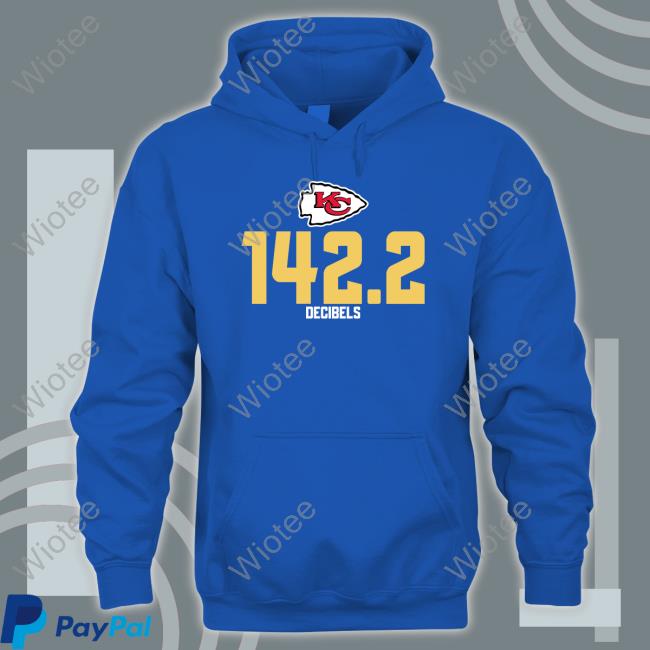 Official Kansas City Chiefs 1422 Decibels Shirt
