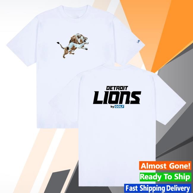 Official Golf Wang Merch Lions Cutout Pullover Hoodie Blue by Golf Wang x NFL Official Golf Wang Merch Lions Cutout Hooded Sweatshirt Blue by Golf Wang x NFL