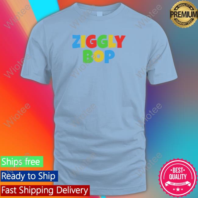 Colorful Ziggly Bop T Shirt Colorful Ziggly Bop Tee Shirt