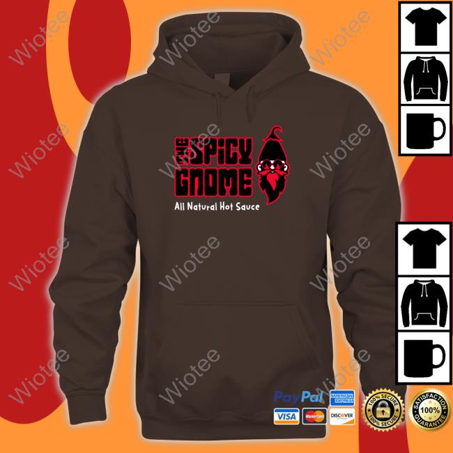 The Spicy Gnome All Natural Hot Sauce Limited Edition Long Sleeve Tee The Spicy Gnome All Natural Hot Sauce Shirt