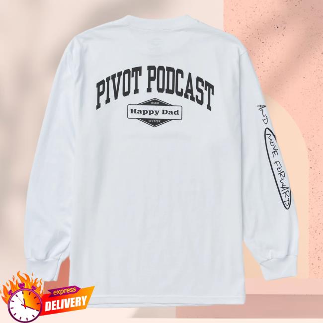 Happy Dad Hard Seltzer Clothing Store Shop The Pivot X Happy Dad Arch Long Sleeve T-Shirt HappyDad Merch Happy Dad Hard Seltzer Clothing Store Shop The Pivot X Happy Dad Arch Long Sleeve Tshirt HappyDad Merch