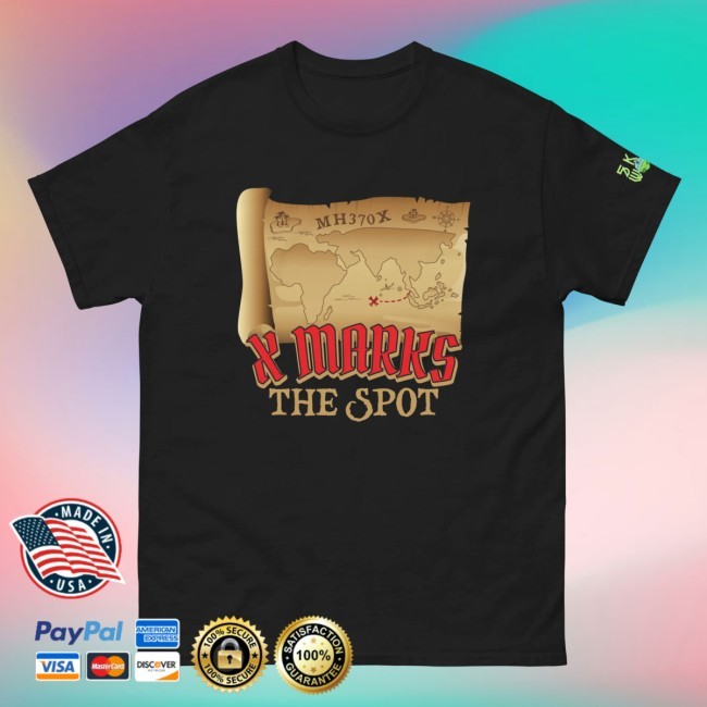 Skunkworks MH370x Marks The Spot T Shirt