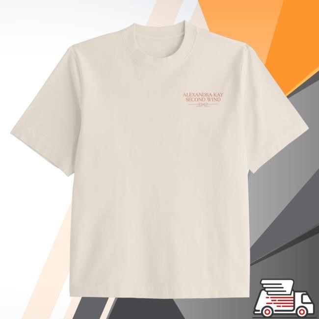 Official Alexandra Kay Merch Store Second Wind Ivory New Shirt