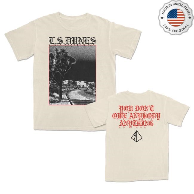 Official Lsdunes Store Shop Ls Dunes Disappear Tee (Ivory)