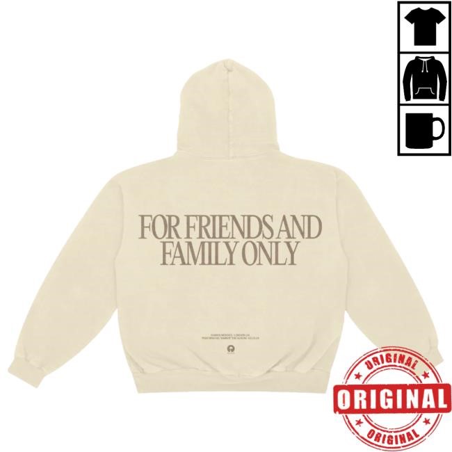 Official Shawn Mendes Friends & Family Attractive Hoodie: London