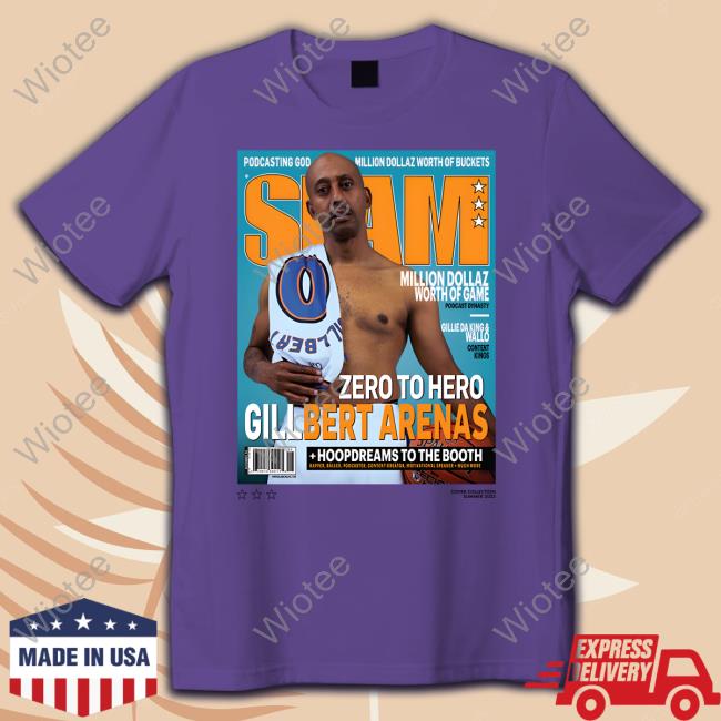 Official Barstool Sports Store Million Dollaz Worth Of Game Mdwog X Slam Gilbert Tee
