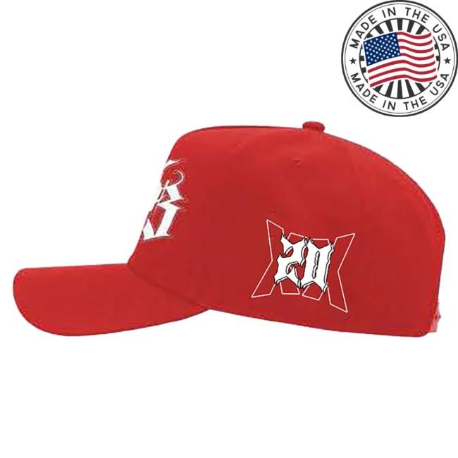 Chris Brown Breezy Bowl Hat - Red Hat Chris Brown Store Merch Breezy Bowl Hat - Red Cap