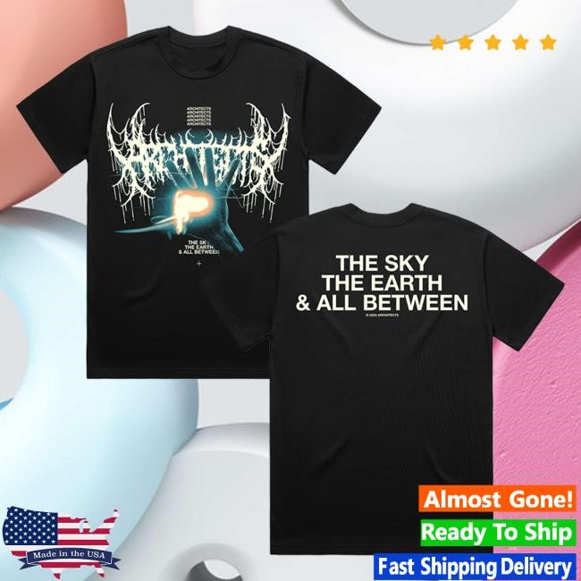 Official Architects Merch Store Shop Architects Glow Black Tshirt Official Architects Merch Store Shop Architects Glow Black T-Shirts