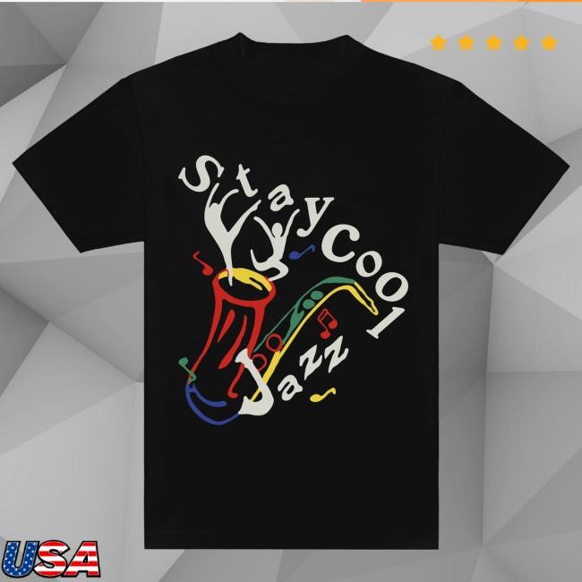 Official Stay Cool Clothing Store Staycool Jazz Tees (Black) StaycoolNyc