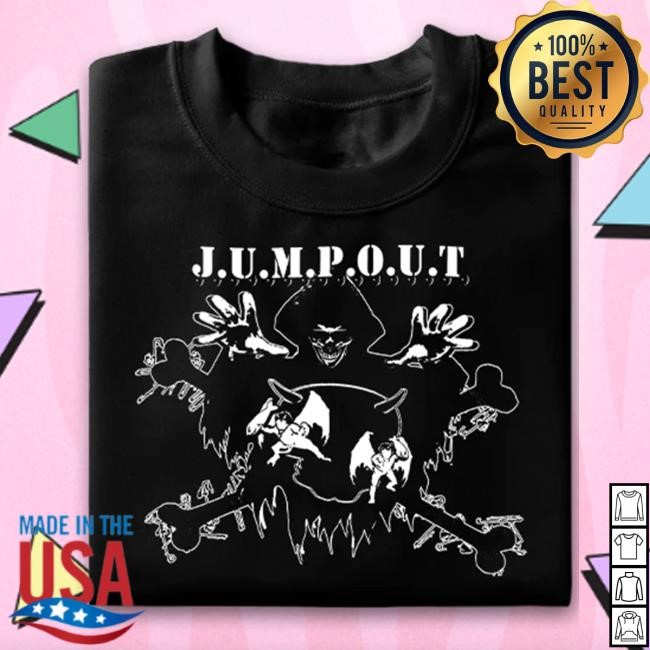 Official Osamason Jump Out Black Top Shirt Official Osamason Merch Store Jump Out Black New Shirt