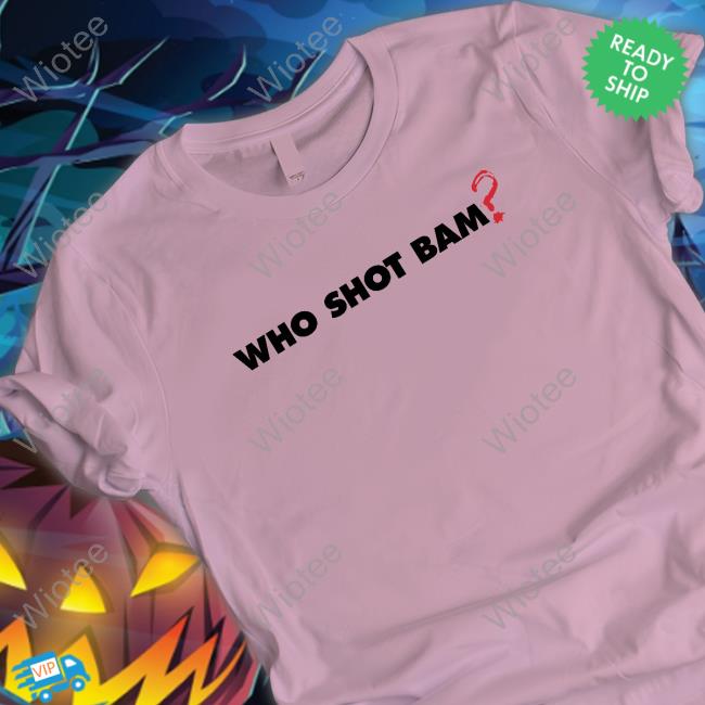 Bam Collection Merch Who Shot Bam T-Shirt