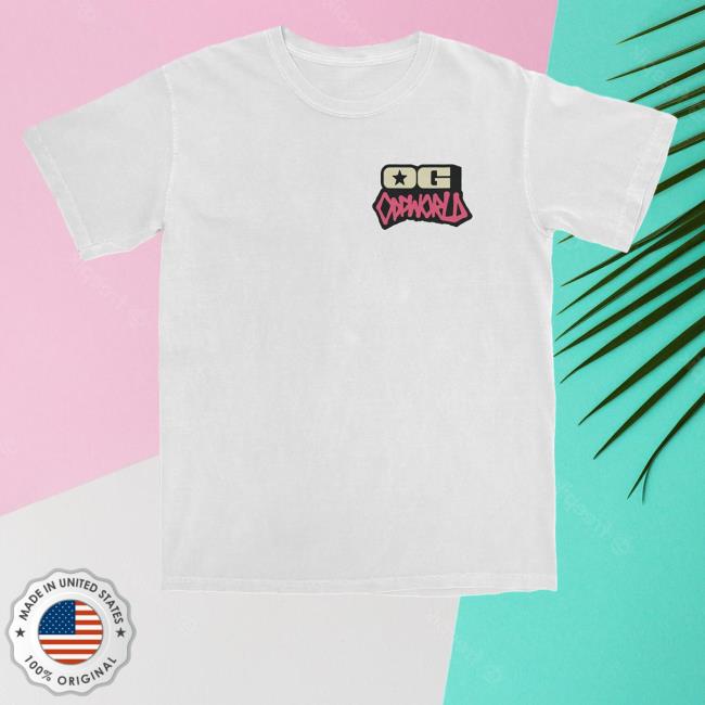 24Hundred Merch Ocean Grove Oddworld Graffiti Tee Shirt