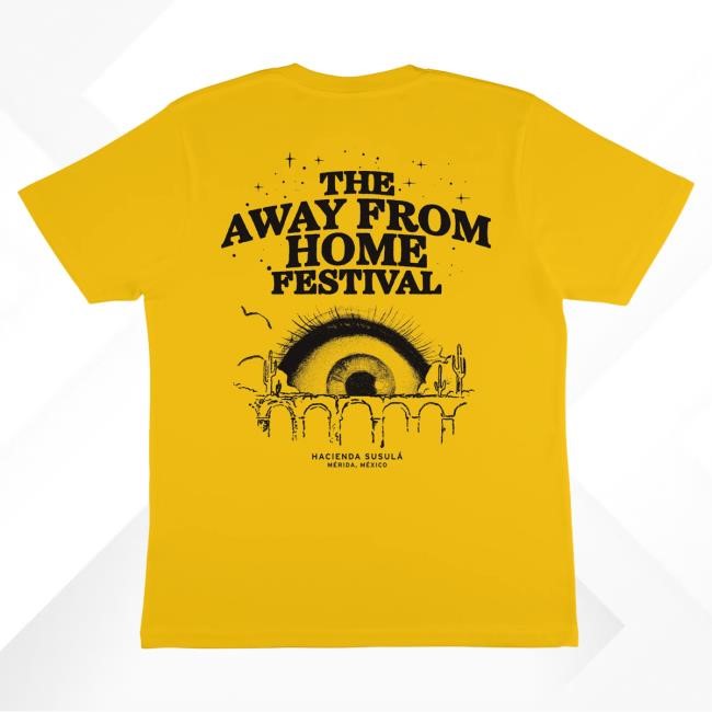 Official Louis Tomlinson Merch Store Shop Louis Tomlinson The Away From Home Festival 2024 T-Shirt